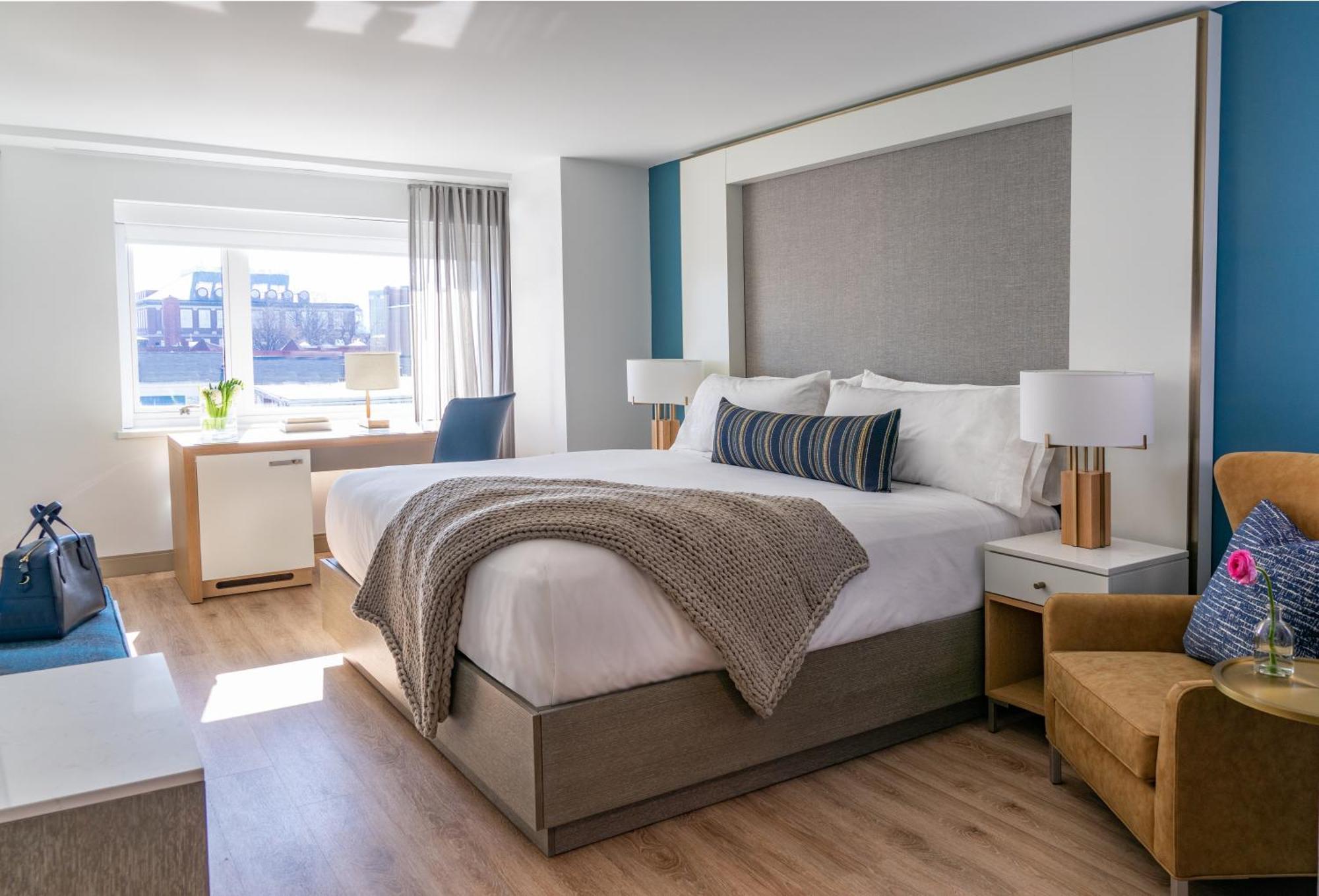 Quarto com Cama King-size - Acessível para Hóspedes com Mobilidade Reduzida